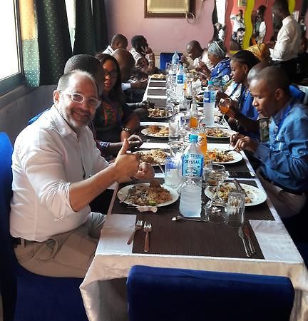 Zambezi Inn Hotel Conakry Bagian luar foto